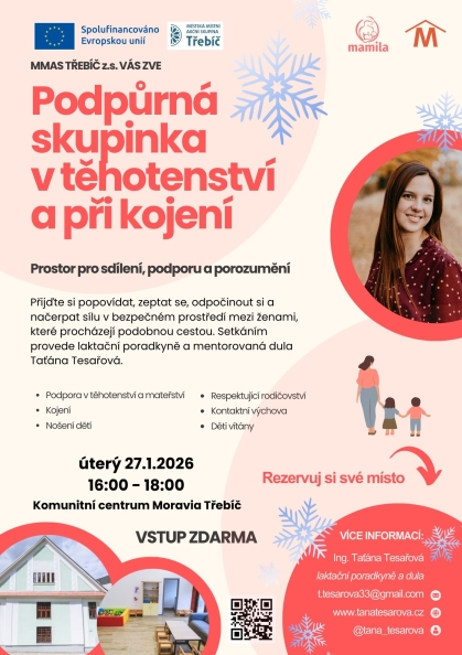 Podpůrná skupinka v těhotenství a mateřství