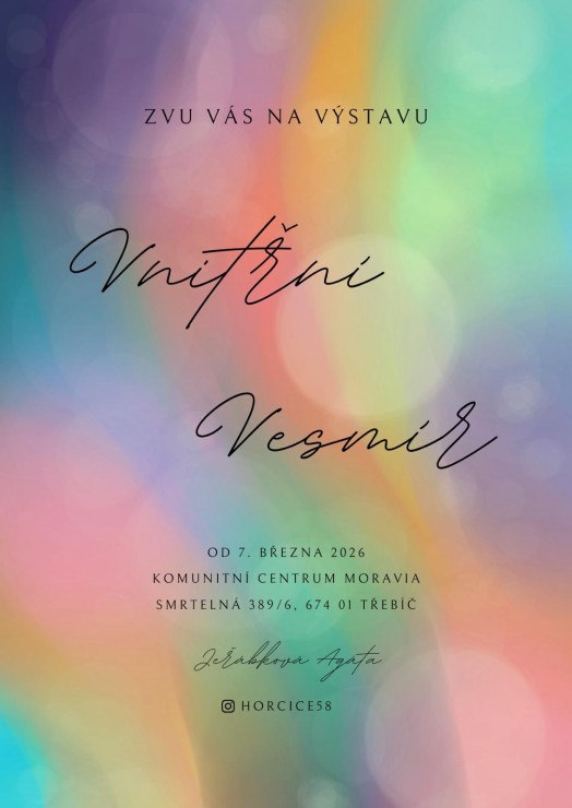 Výstava Agáty Jeřábkové / Vnitřní vesmír