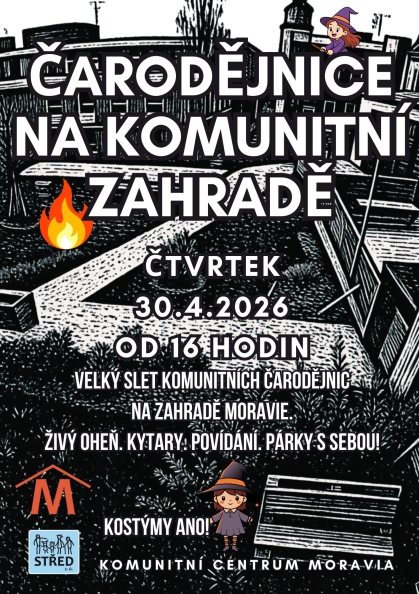 ČARODĚJNICE NA KOMUNITNÍ ZAHRADĚ