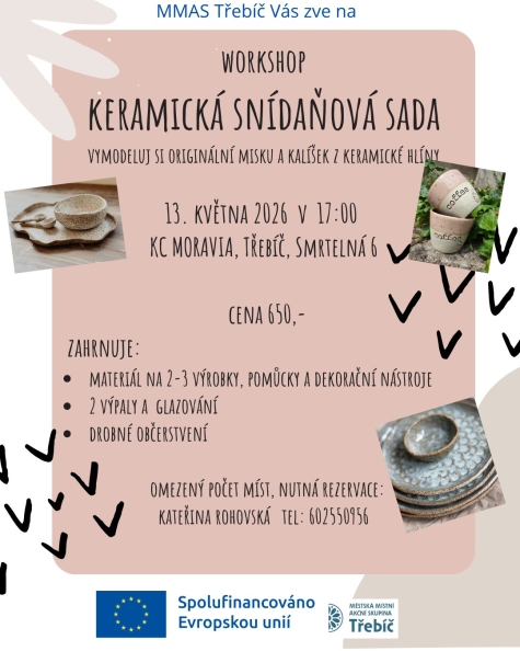 Workshop: Keramická snídaňová sada