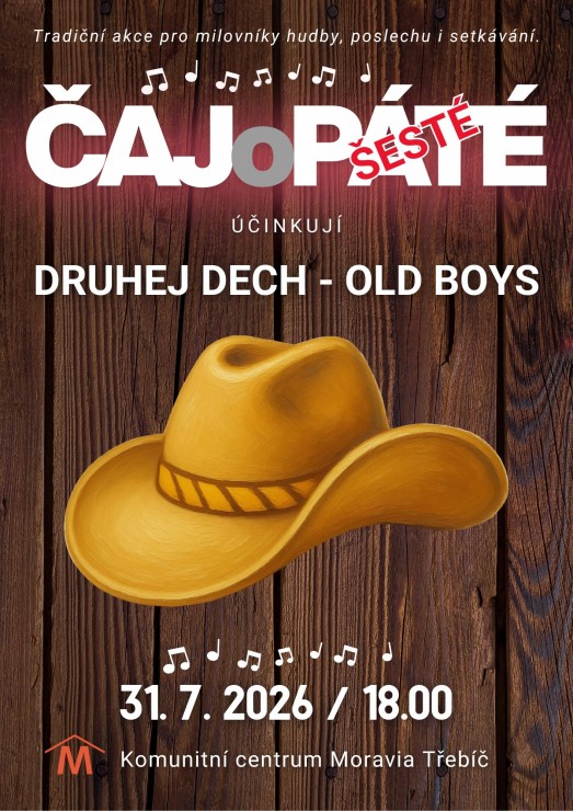 ZMĚNA Čaj o páté: Druhej dech – Old Boys - o šesté