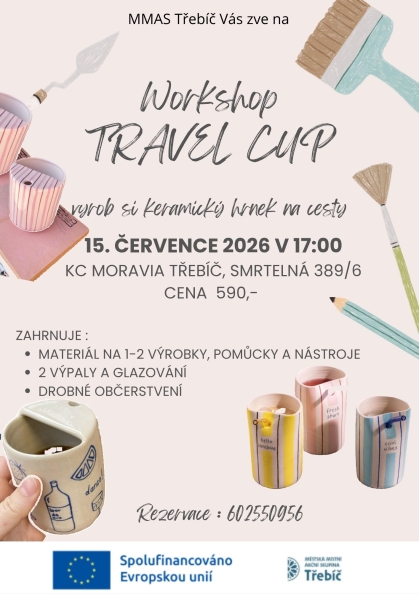 Travel Cup — keramický hrnek na cesty