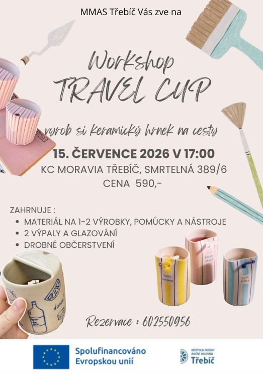 Travel Cup — keramický hrnek na cesty