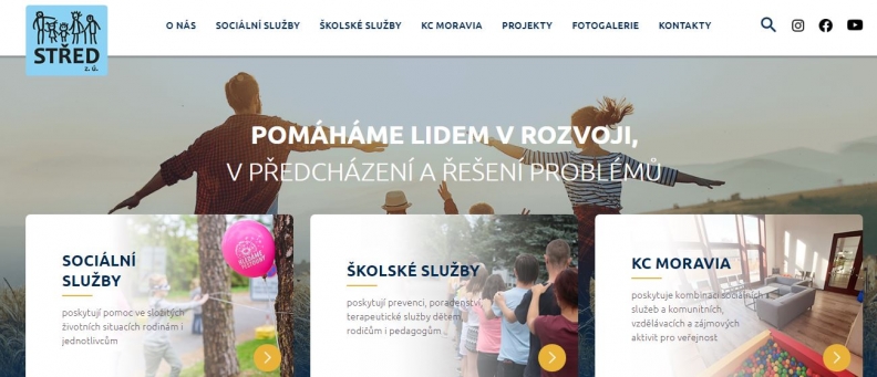 Nové webové stránky Nové webové stránky